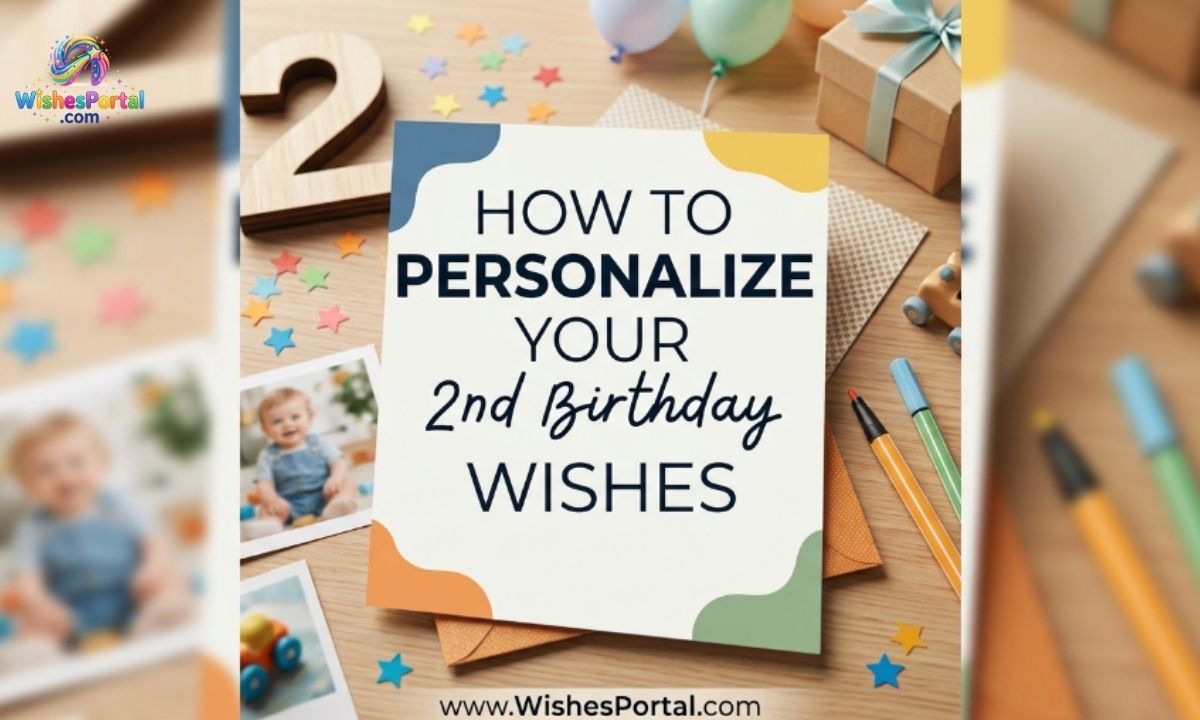 How to Personalize Your 2nd Birthday Wishes