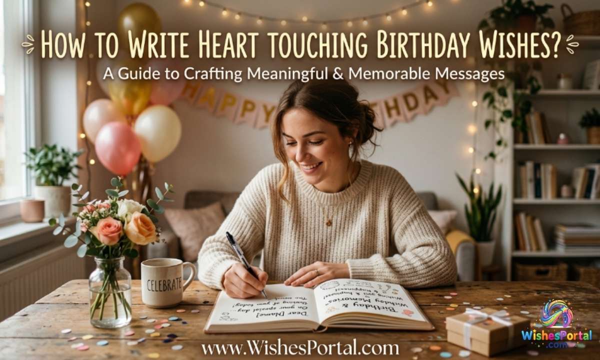 How to Write Heart Touching Birthday Wishes