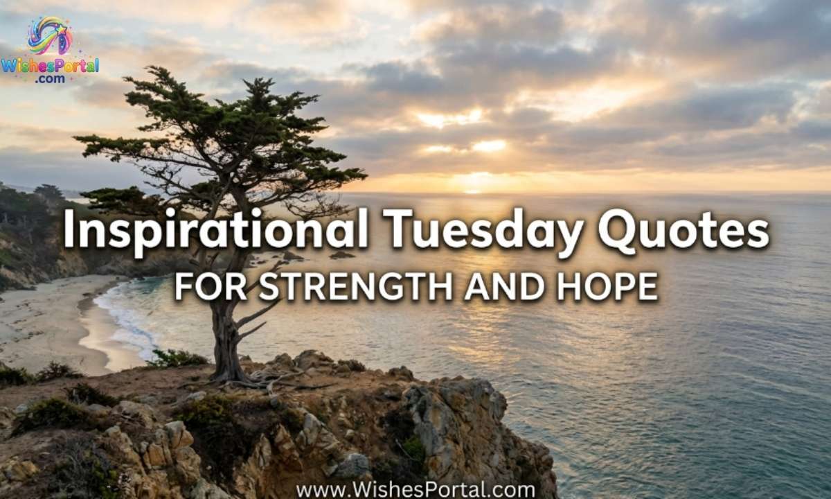 Inspirational Tuesday Quotes for Strength and Hope