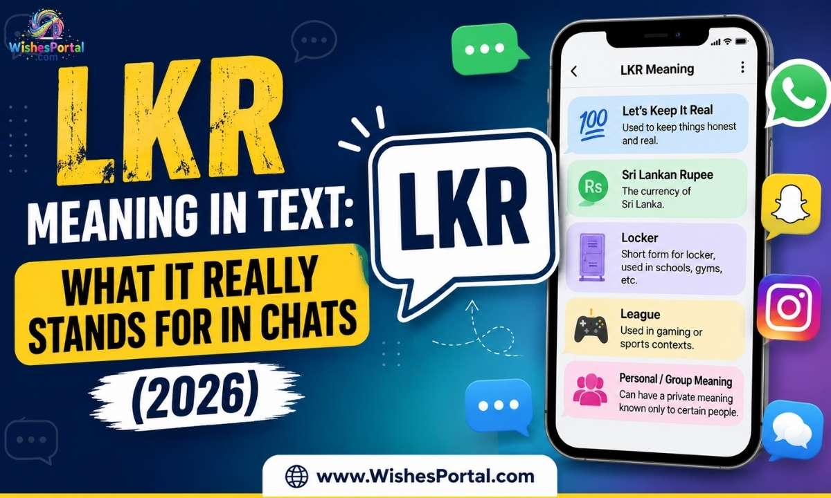 LKR Meaning in Text What It Really Stands For in Chats (2026)