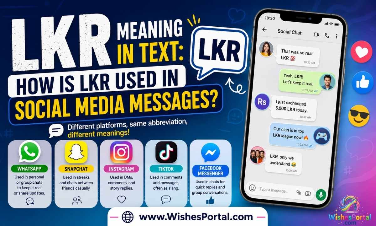 LKR Meaning on Social Media