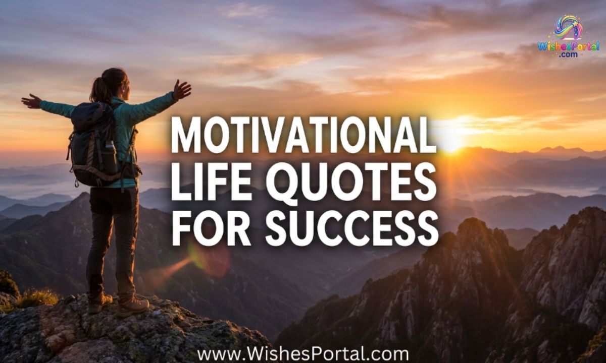 Motivational Life Quotes for Success