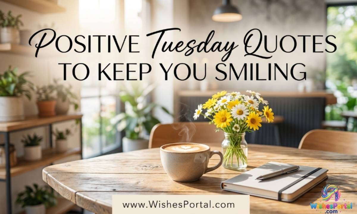 Positive Tuesday Quotes to Keep You Smiling