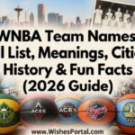 WNBA Team Names Full List, Meanings, Cities, History & Fun Facts (2026 Guide)