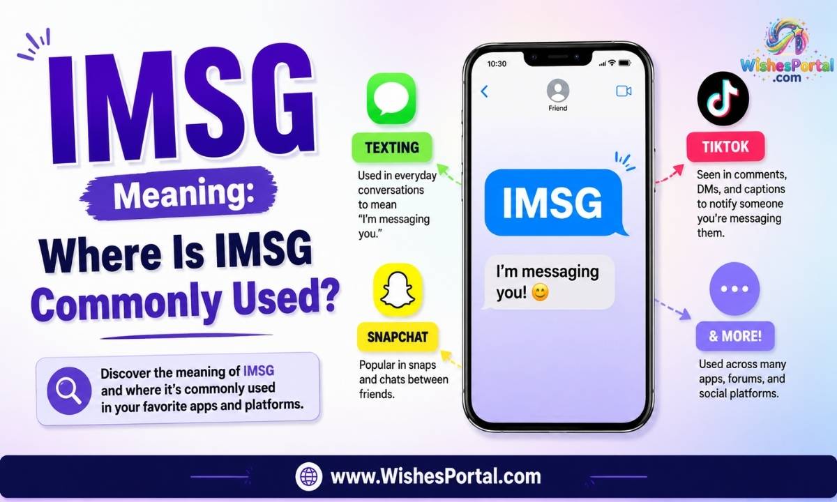 Where Is IMSG Commonly Used? (Texting, Snapchat, TikTok & More)