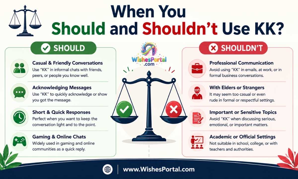 ⚖️ When You Should and Shouldn't Use KK