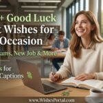 🍀 250+ Good Luck and Best Wishes for Every Occasion (Success, Exams, New Job & More)