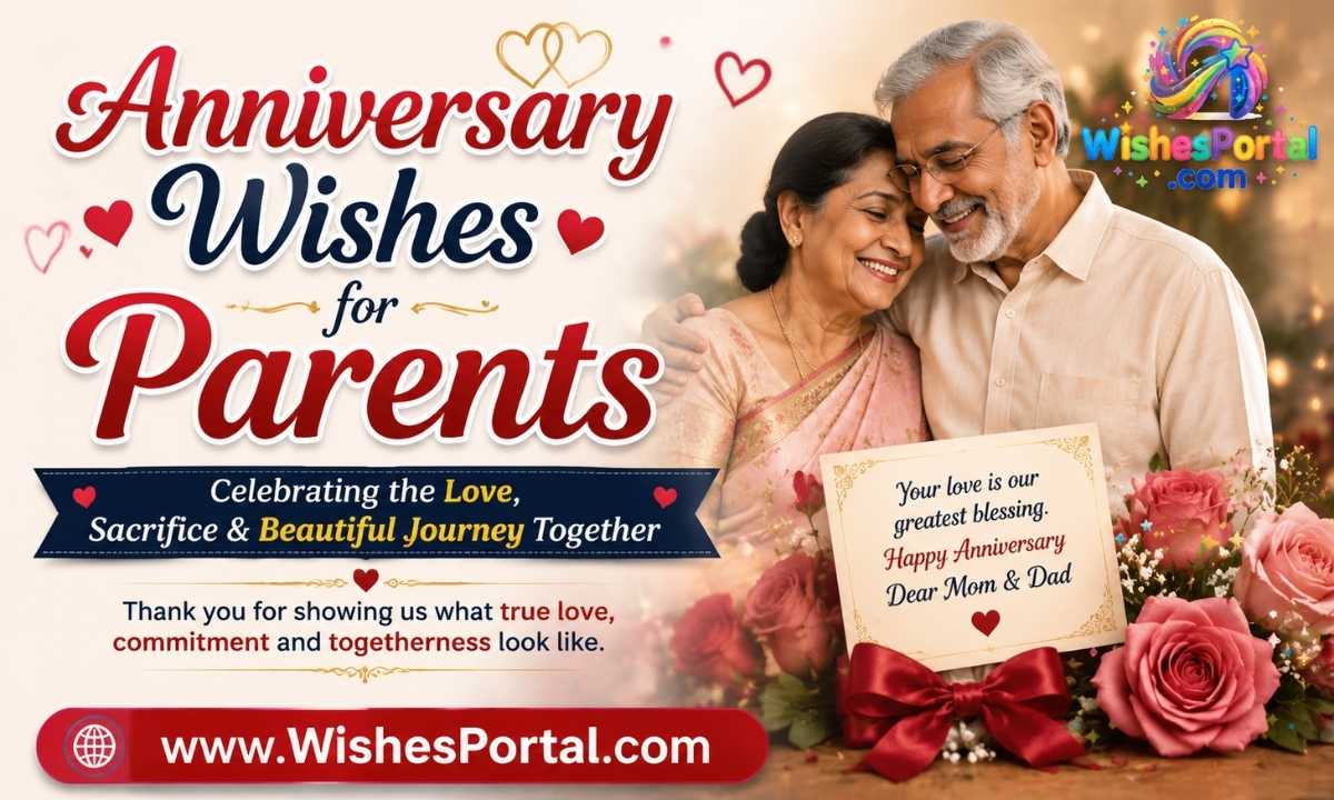 Anniversary Wishes for Parents